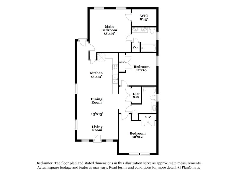 1,645/Mo, 71 Yellow Jacket Rdg Clayton, NC 27520 Floor Plan View