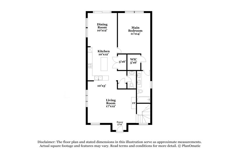 1,845/Mo, 42 Drop Seed Lane Smithfield, NC 27577 Floor Plan View