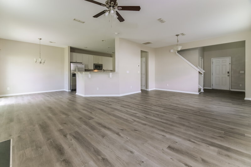 2,490/Mo, 3906 Big Pond Ct Raleigh, NC 27616 Living Room View 2