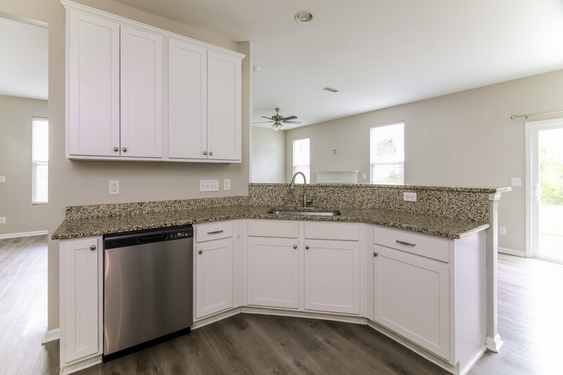 2,490/Mo, 3906 Big Pond Ct Raleigh, NC 27616 Kitchen View 2