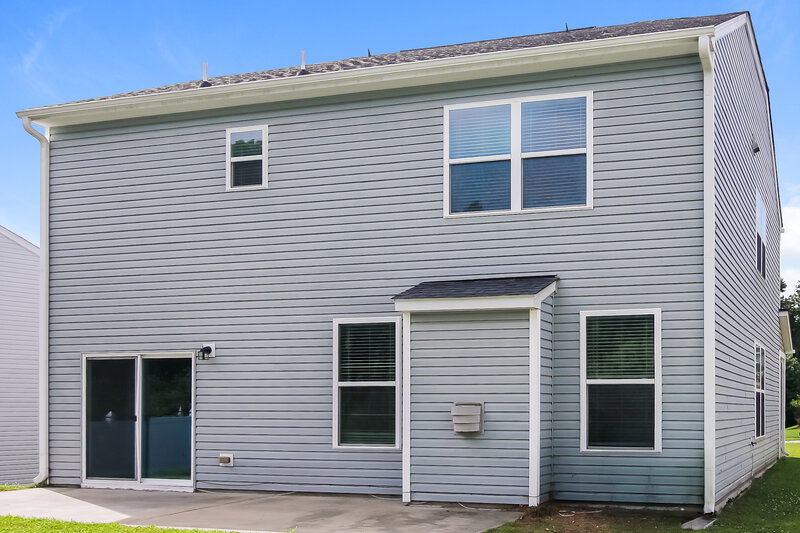 2,490/Mo, 3906 Big Pond Ct Raleigh, NC 27616 Rear View