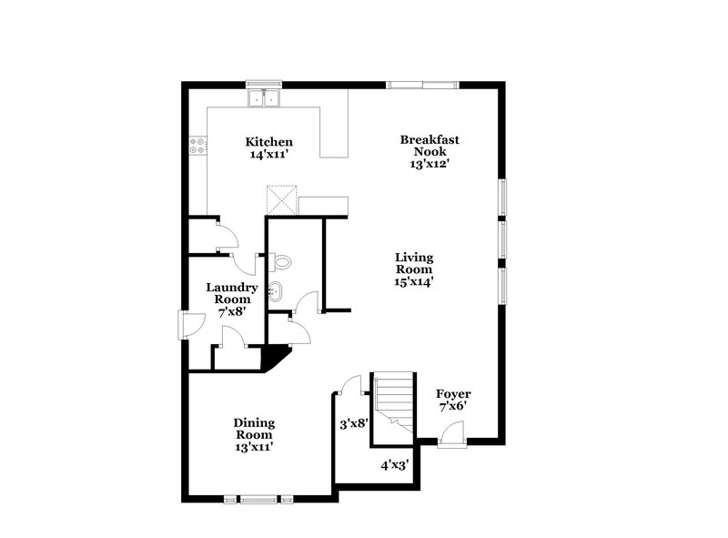 2,115/Mo, 5200 Tant Cir Knightdale, NC 27545 Floor Plan View 2