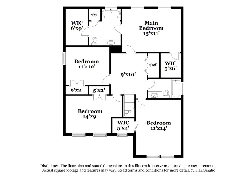 2,130/Mo, 1650 Southcross St Fuquay Varina, NC 27526 Floorplan View 2