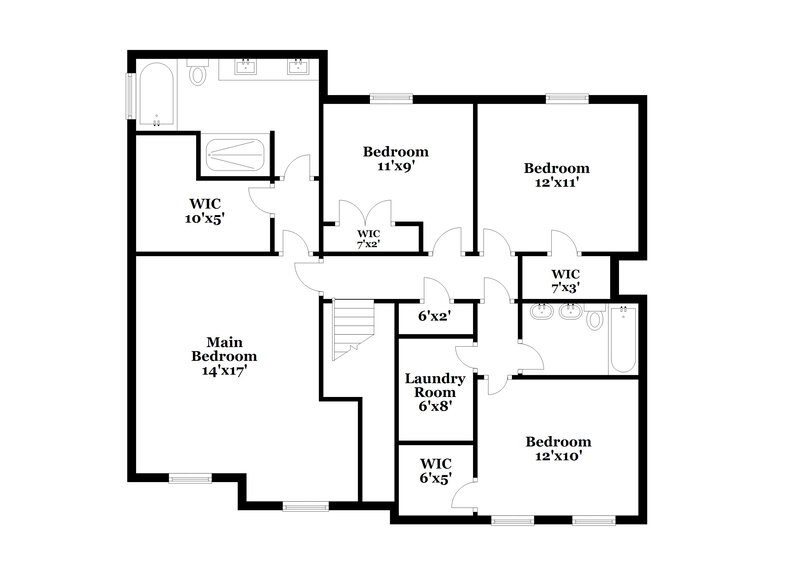 3,050/Mo, 408 Deer Grove Trl Wendell, NC 27591 Floor Plan View 2