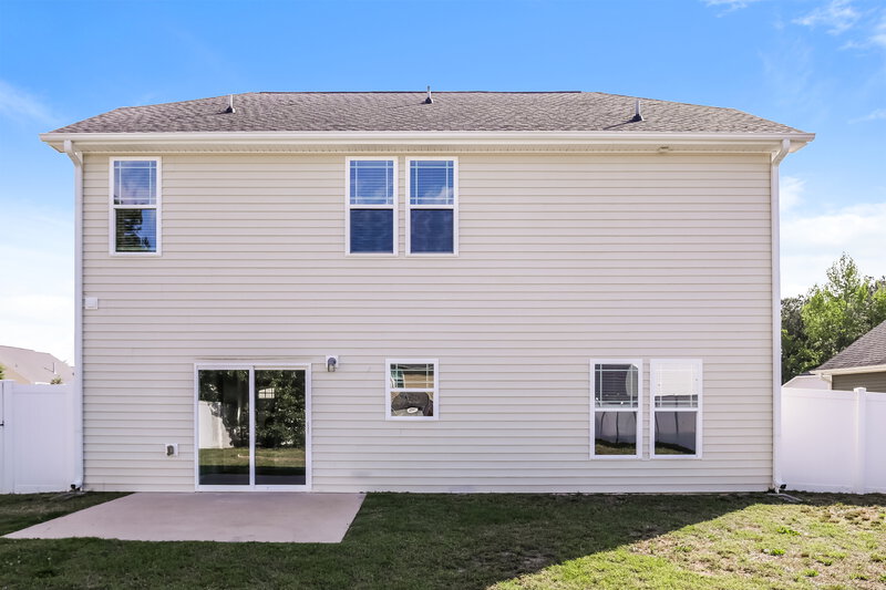 2,265/Mo, 408 Deer Grove Trl Wendell, NC 27591 Rear View
