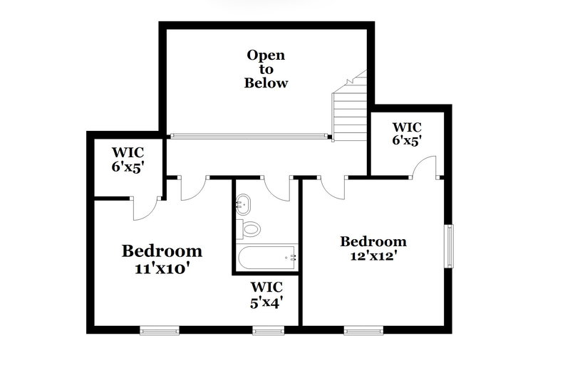 1,990/Mo, 3501 E Jameson Rd Raleigh, NC 27604 Floor Plan View 2