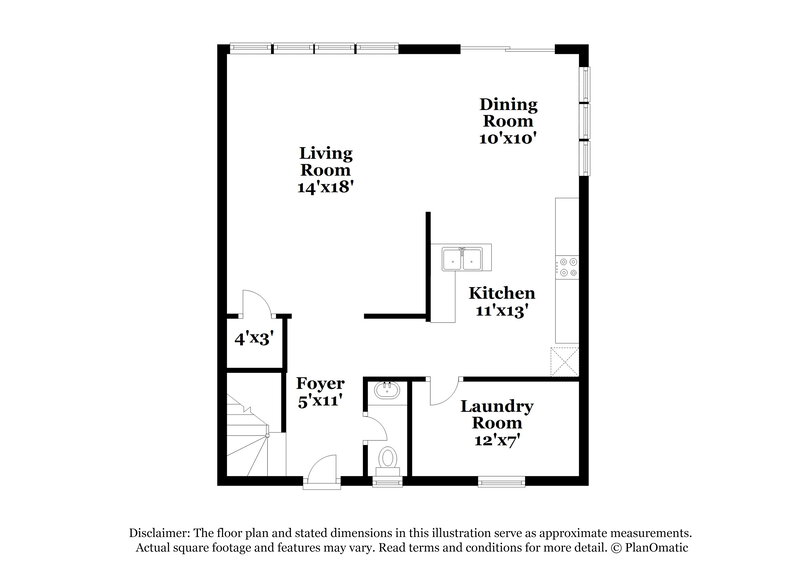 2,760/Mo, 2744 Brigadoon Dr Clayton, NC 27520 Floor Plan View