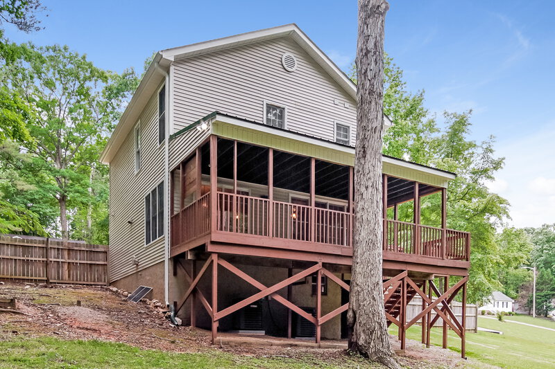 2,760/Mo, 2744 Brigadoon Dr Clayton, NC 27520 Rear View 2