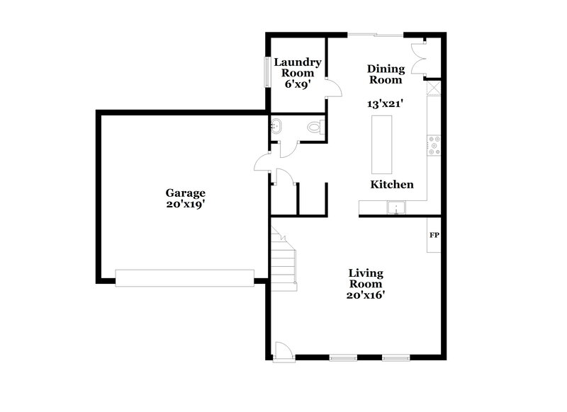 2,800/Mo, 148 Jade St Smithfield, NC 27577 Floor Plan View