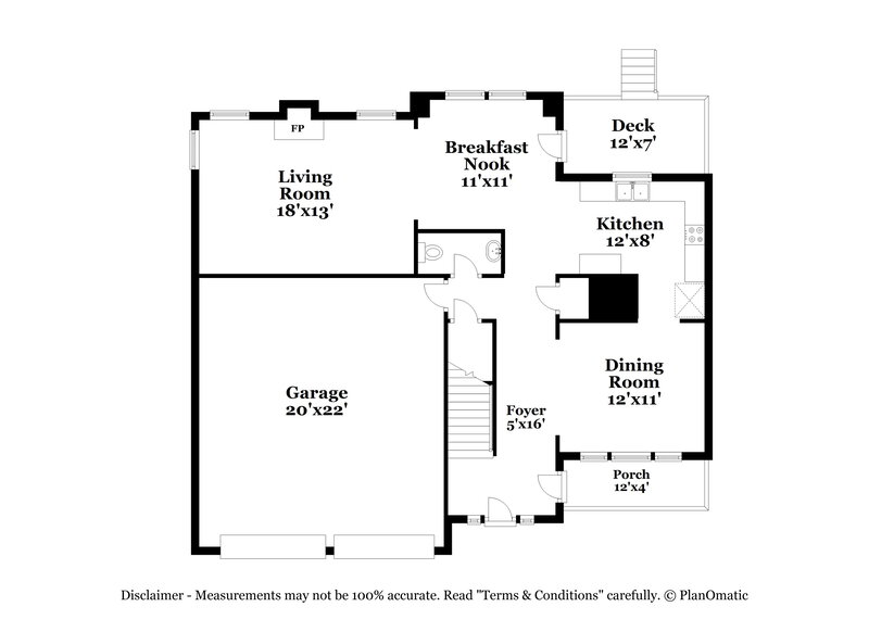 2,325/Mo, 1220 Crendall Way Wake Forest, NC 27587 Floor Plan View