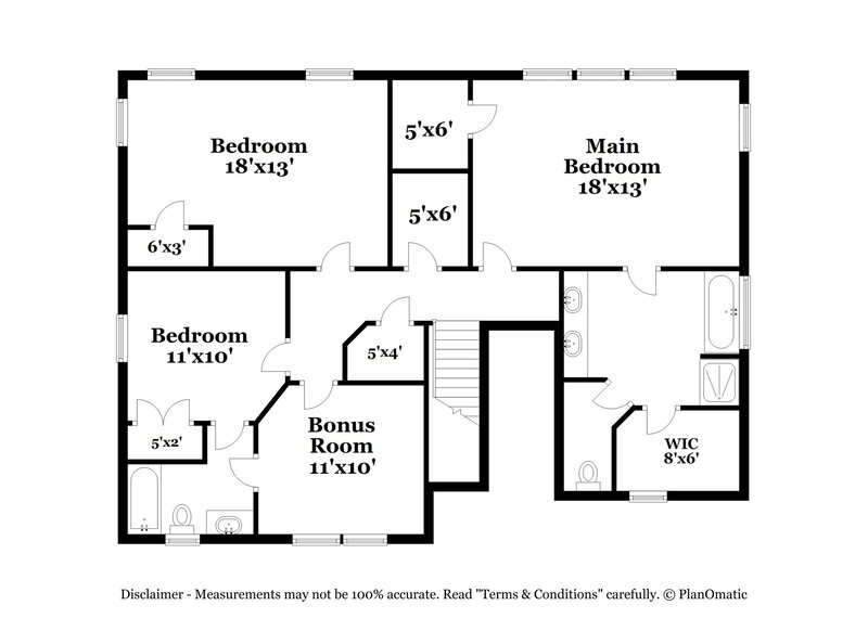 2,325/Mo, 1220 Crendall Way Wake Forest, NC 27587 Floorplan View 2