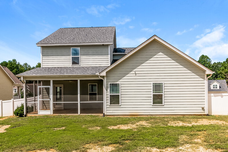 2,655/Mo, 837 Airedale Trail Garner, NC 27529 Rear View