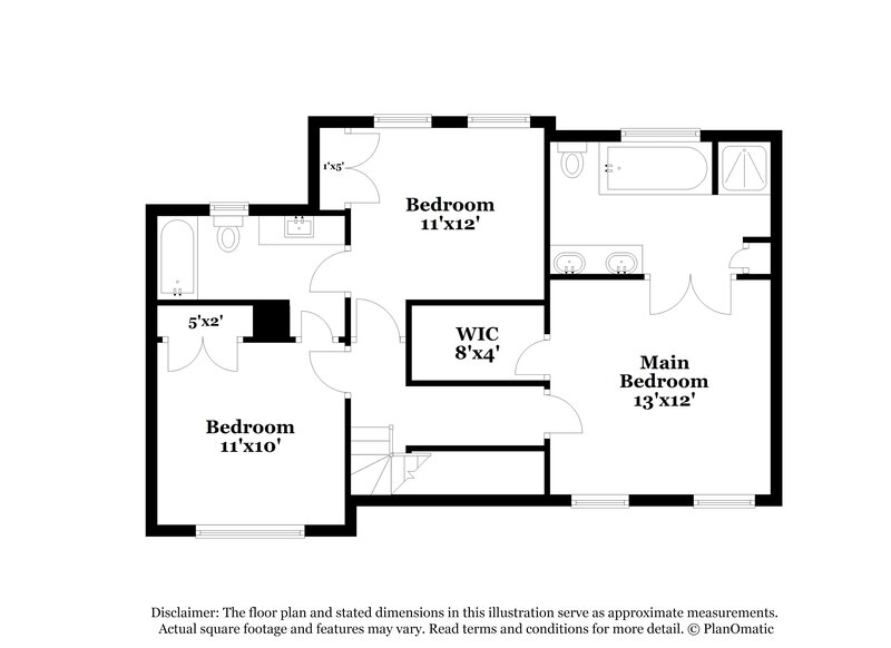 1,990/Mo, 4100 Mangrove Dr Raleigh, NC 27616 Floor Plan View 2