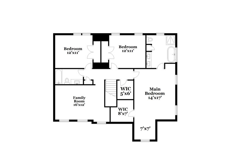 2,350/Mo, 200 Collinsworth Dr Clayton, NC 27527 Floor Plan View 2