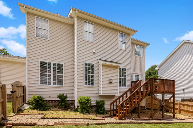 2,325/Mo, 3005 Gross Ave Wake Forest, NC 27587 Rear View