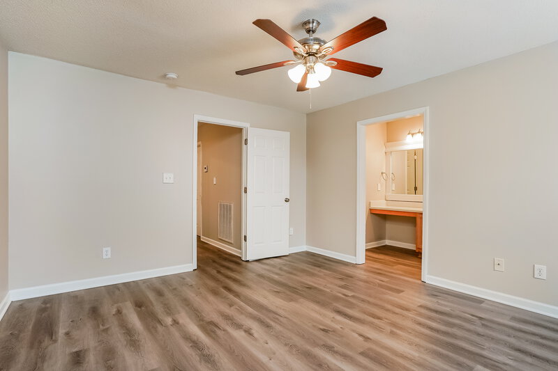 1,680/Mo, 1256 Grovewood Dr Clayton, NC 27520 Main Bedroom View 2