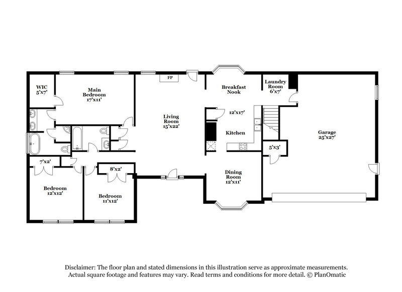 1,995/Mo, 253 Keller Dr Clayton, NC 27520 Floorplan View