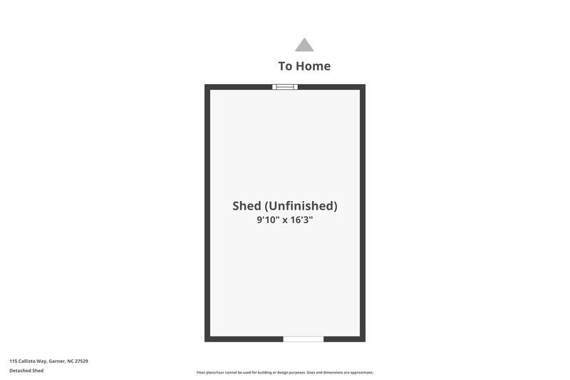 2,285/Mo, 115 Callisto Way Garner, NC 27529 Floorplan View 2