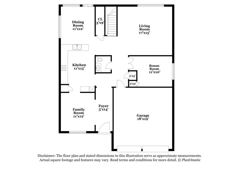 2,330/Mo, 12513 Honeychurch St Raleigh, NC 27614 Floorplan View