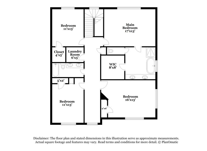 2,330/Mo, 12513 Honeychurch St Raleigh, NC 27614 Floorplan View 2