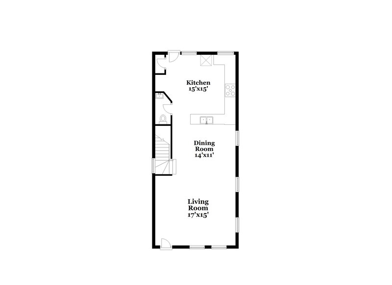 2,400/Mo, 1728 Main Divide Dr Wake Forest, NC 27587 Floor Plan View