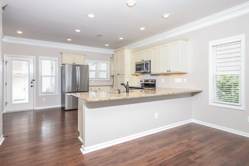 2,400/Mo, 1728 Main Divide Dr Wake Forest, NC 27587 Kitchen View 2