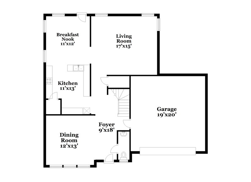 2,255/Mo, 516 Texanna Way Holly Springs, NC 27540 Floorplan View