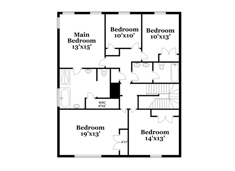 3,660/Mo, 121 Switchback Street Knightdale, NC 27545 Floor Plan View