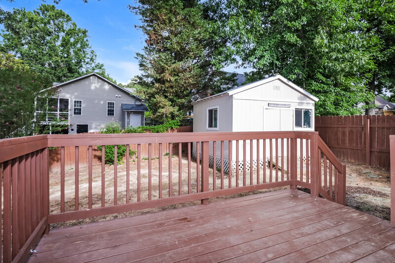 1,860/Mo, 203 Zircon Ln Knightdale, NC 27545 Deck View