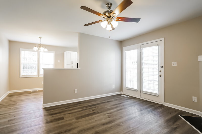 1,695/Mo, 4909 Windblown Ct Raleigh, NC 27616 Living Room View 2