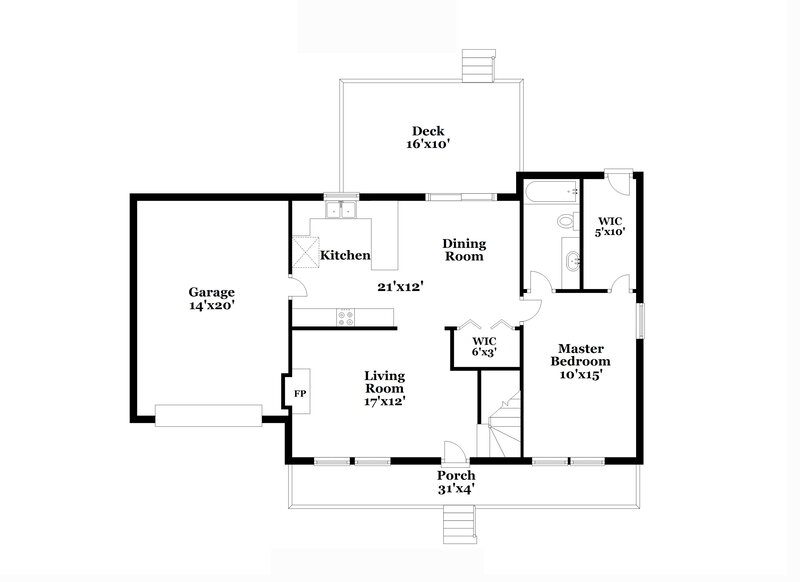 2,710/Mo, 601 Quest Ridge Dr Fuquay Varina, NC 27526 Floor Plan View