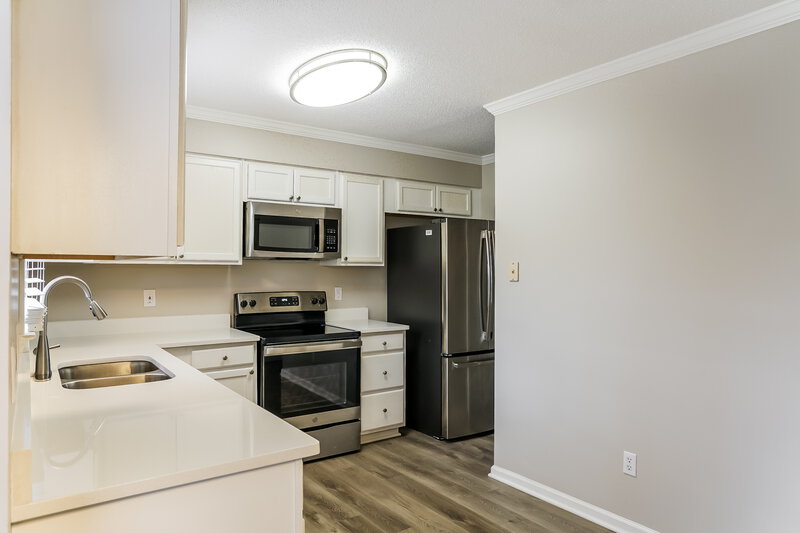 2,215/Mo, 2217 Long and Winding Rd Raleigh, NC 27603 Kitchen View 2