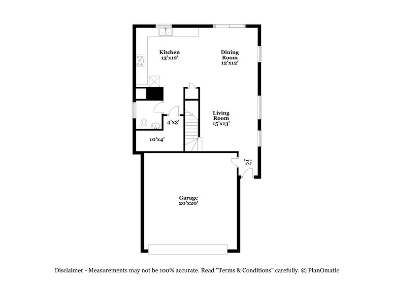 1,925/Mo, 7220 Monarda Ct Raleigh, NC 27616 Floorplan View