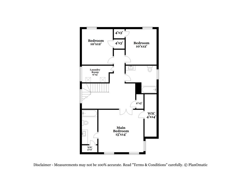 1,925/Mo, 7220 Monarda Ct Raleigh, NC 27616 Floorplan View 2