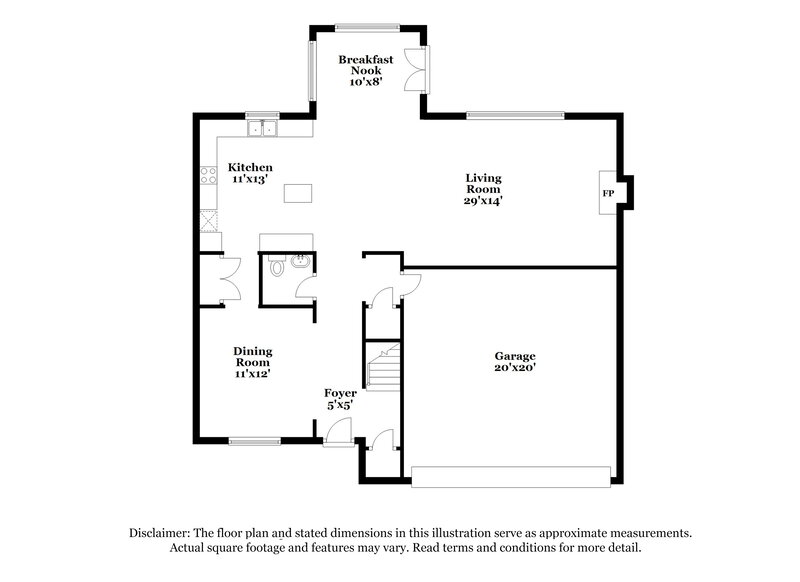 2,340/Mo, 504 Willow Breeze Ct Zebulon, NC 27597 Floor Plan View