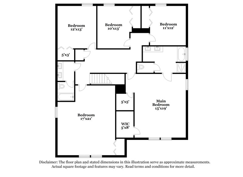 2,450/Mo, 618 Twain Town Dr Knightdale, NC 27545 Floor Plan View 2