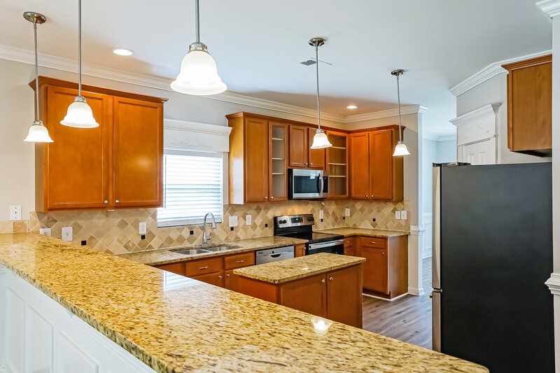 2,450/Mo, 618 Twain Town Dr Knightdale, NC 27545 Kitchen View