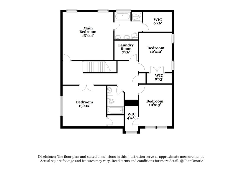 2,365/Mo, 4151 Massey Preserve Trail Raleigh, NC 27616 Floorplan View 2