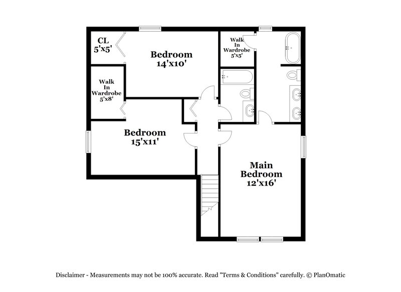1,815/Mo, 504 Laurens Way Knightdale, NC 27545 Floor Plan View