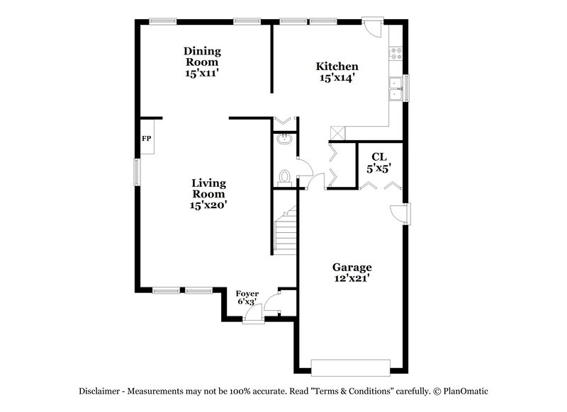 1,815/Mo, 504 Laurens Way Knightdale, NC 27545 Floor Plan View 2
