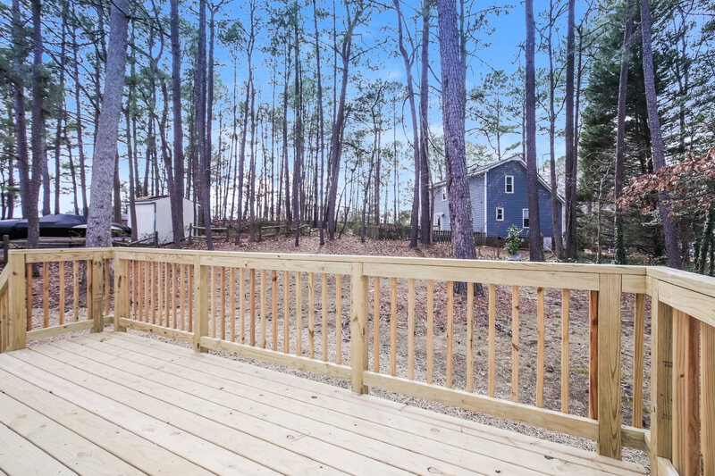1,910/Mo, 408 Carrington Drive Knightdale, NC 27545 Deck View