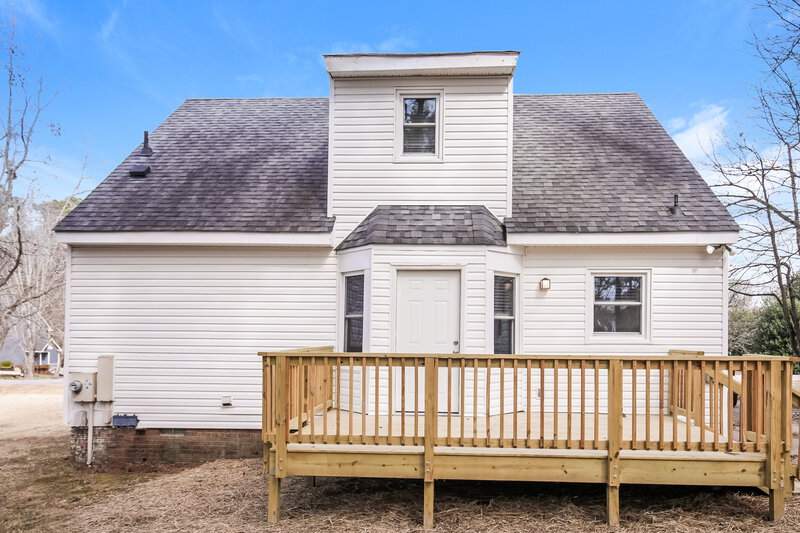 1,910/Mo, 408 Carrington Drive Knightdale, NC 27545 Rear View