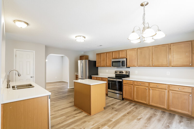 2,260/Mo, 1024 Mailwood Dr Knightdale, NC 27545 Kitchen View