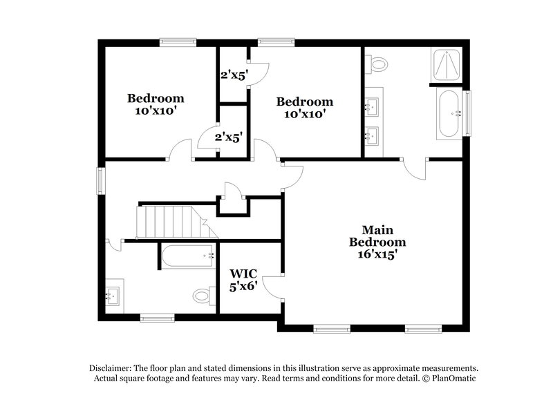 2,870/Mo, 5424 Botany Bay Dr Raleigh, NC 27616 Floor Plan View 2