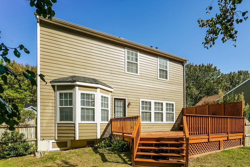 2,870/Mo, 5424 Botany Bay Dr Raleigh, NC 27616 Rear View