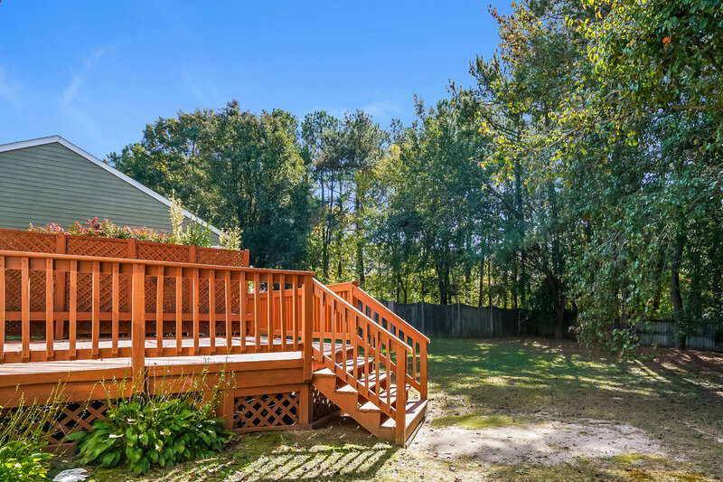 2,870/Mo, 5424 Botany Bay Dr Raleigh, NC 27616 Rear View 2