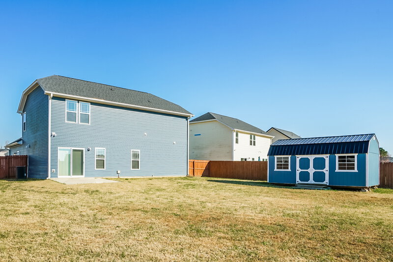 3,380/Mo, 936 Sandyhill Rd Wendell, NC 27591 Rear View