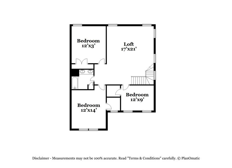 2,475/Mo, 3608 Serendipity Dr Raleigh, NC 27616 Floor Plan View 2