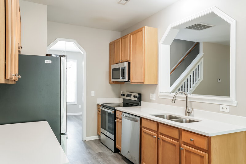 2,255/Mo, 8137 Marshall Brae Drive Raleigh, NC 27616 Kitchen View 2