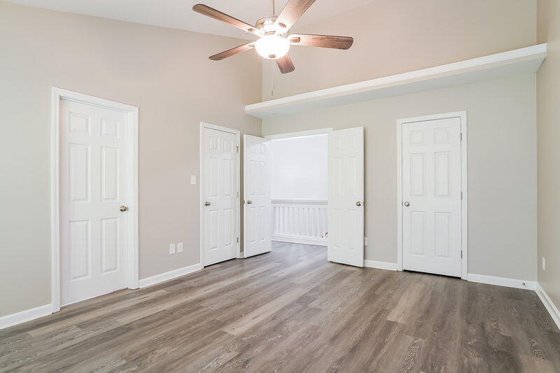 2,255/Mo, 8137 Marshall Brae Drive Raleigh, NC 27616 Main Bedroom View 2